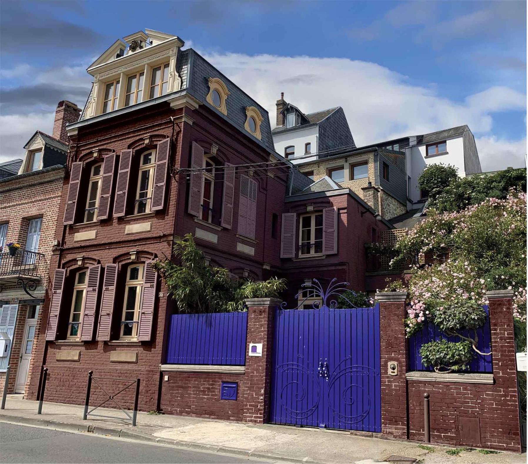 Ferienwohnung Purple House Saint-Valéry-sur-Somme Exterior foto